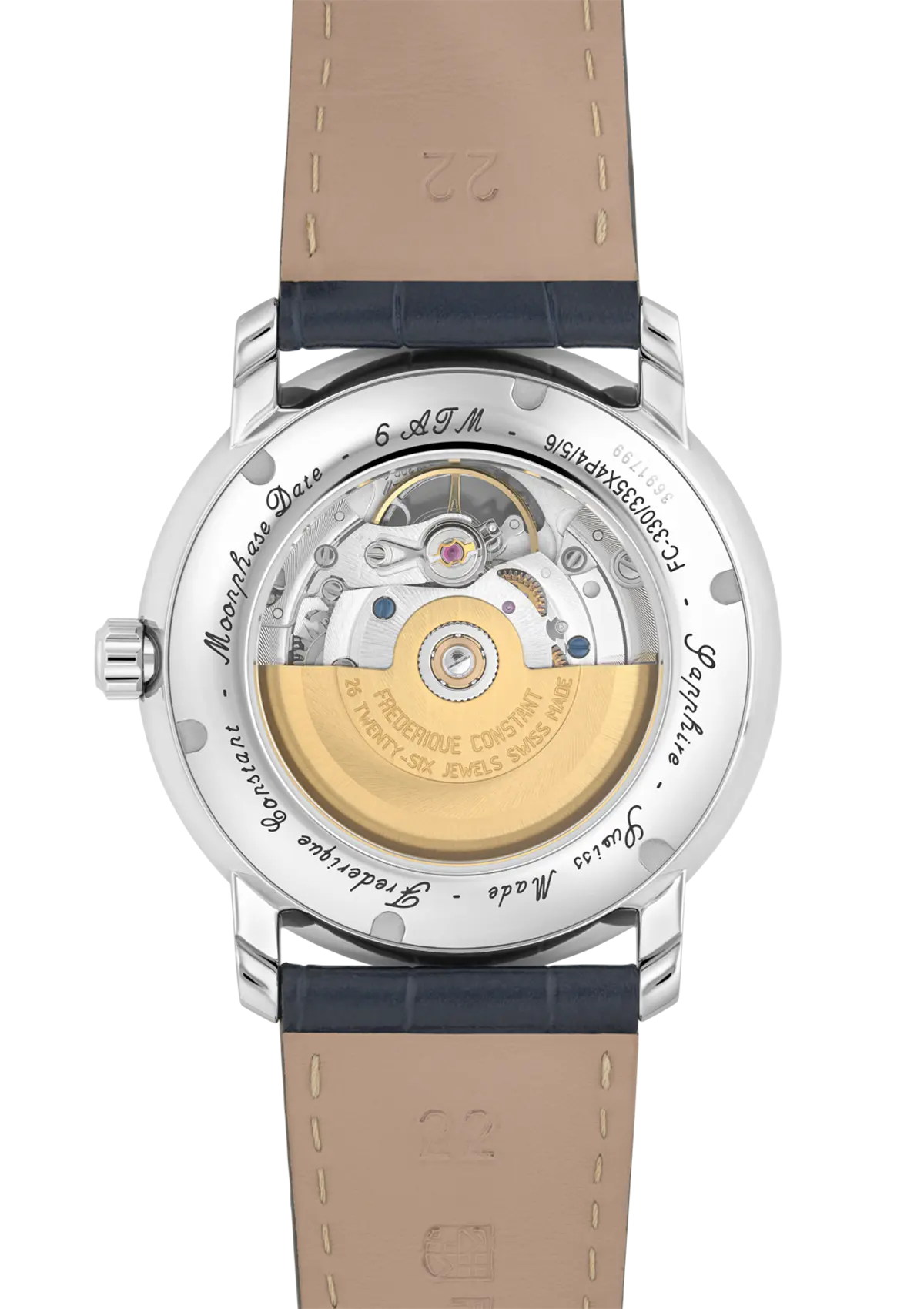 Relógio Frederique Constant CLASSICS HEART BEAT MOONPHASE DATE FC-335MCNW4P26