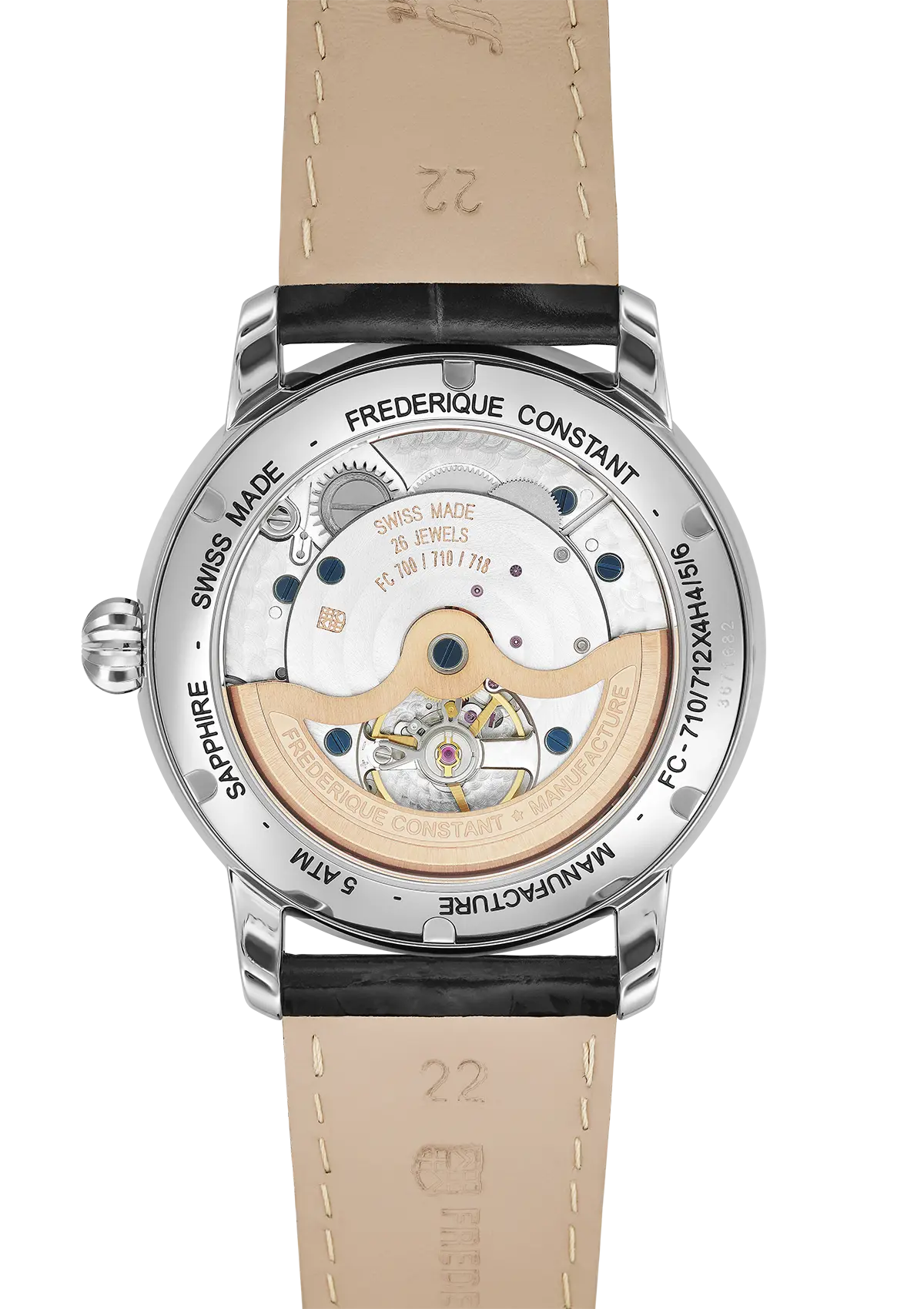 Relógio Frederique Constant MANUFACTURE CLASSIC FC-710MC4H6 - Automático 42mm