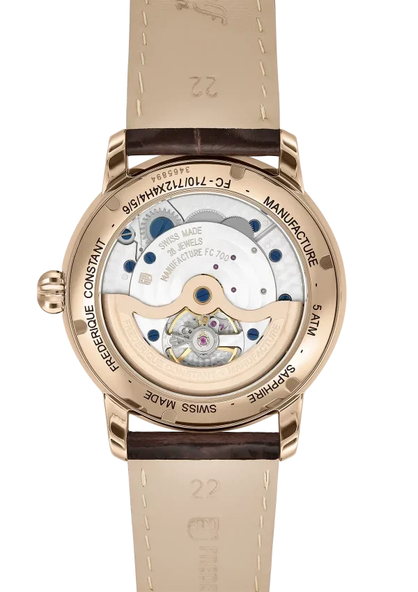 Relógio Frederique Constant CLASSIC MOONPHASE FC-712MS4H4 - Automático - 42mm