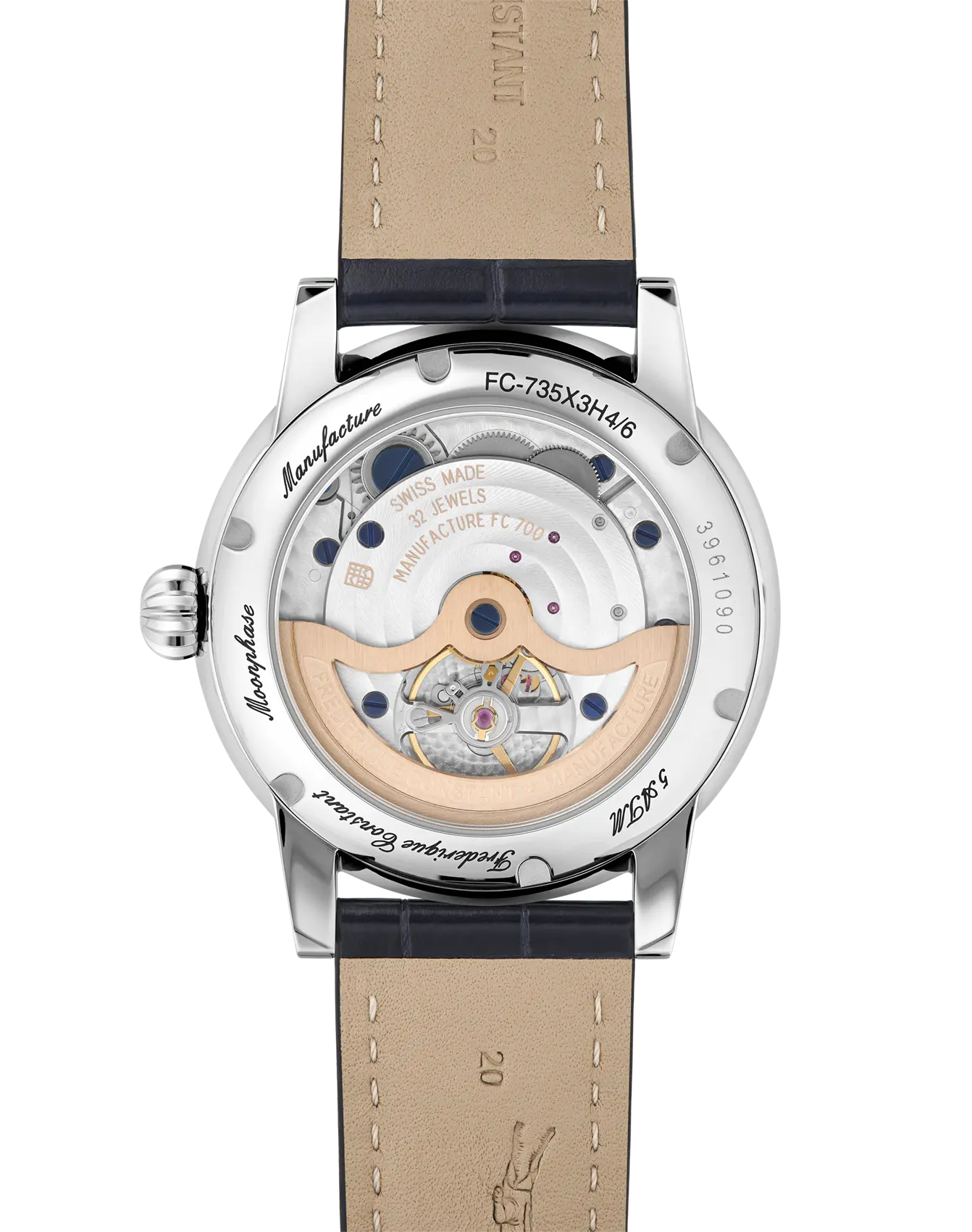 Relógio Frederique Constant MANUFACTURE CLASSIC POWER RESERVE BIG DATE FC-735S3H6