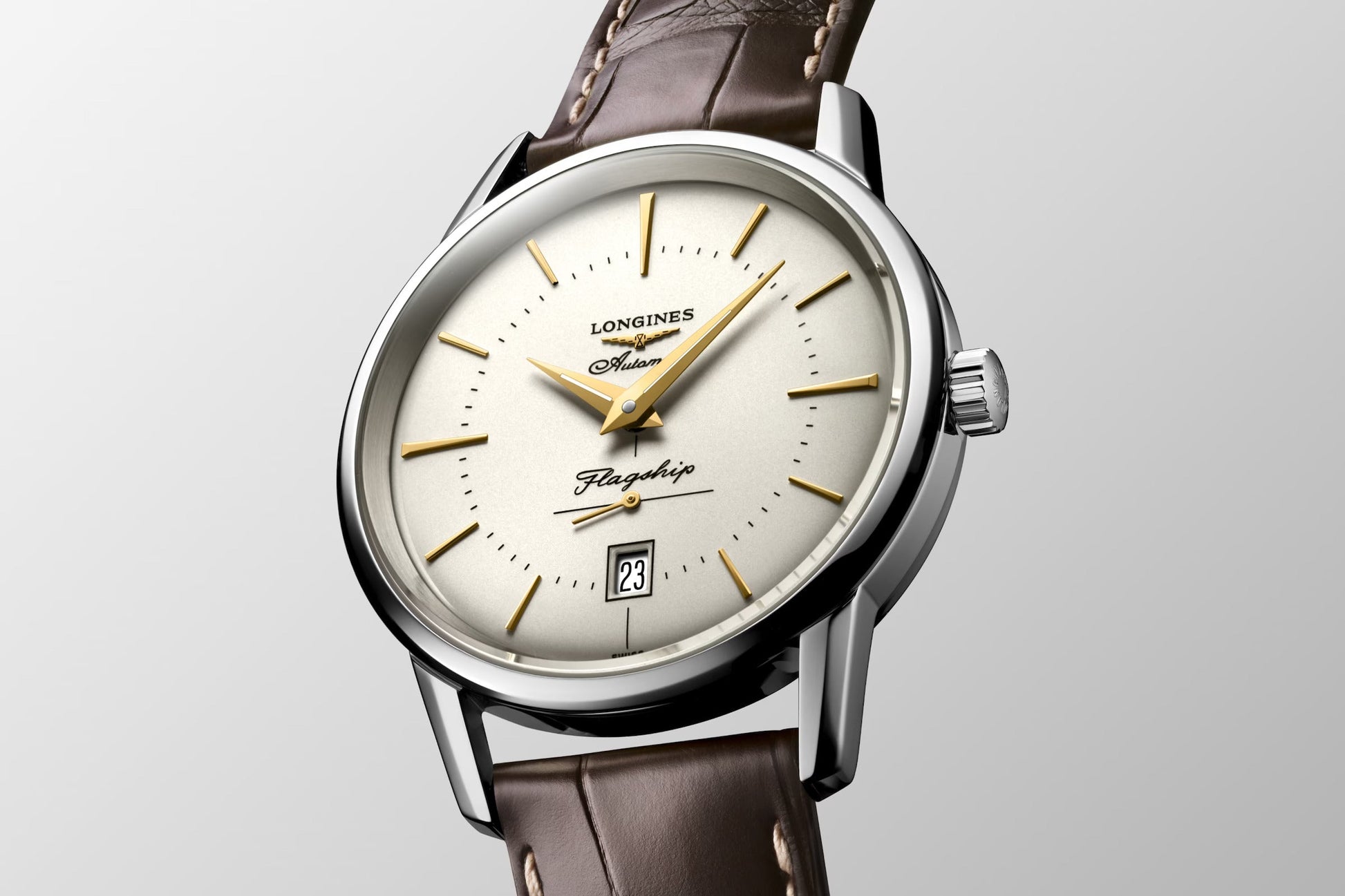 Relógio Longines History L4.795.4.78.2 - Automático 38.5mm