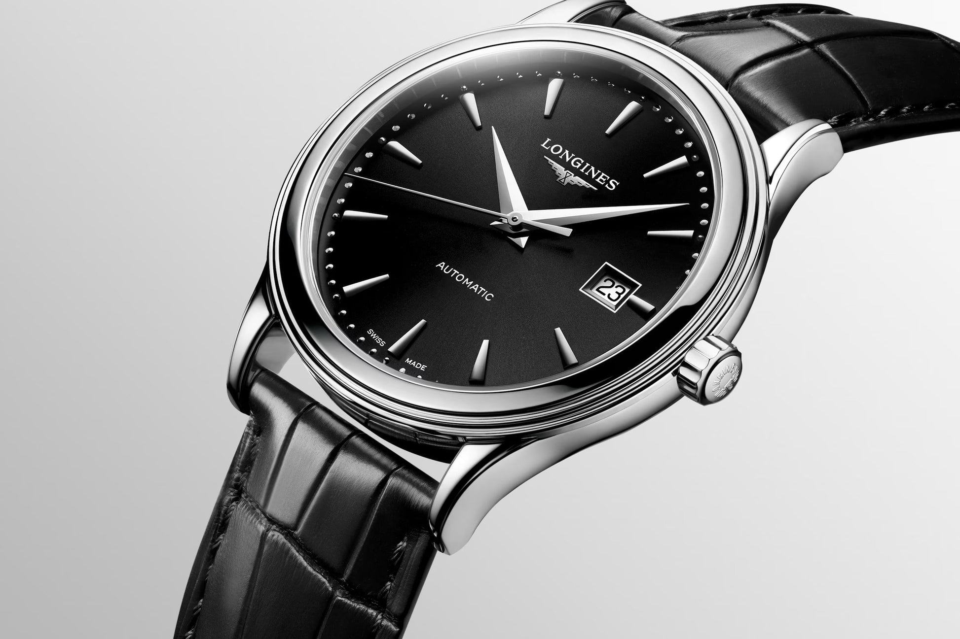 Relógio Longines Emblematic L4.984.4.59.2 - Automático 40mm