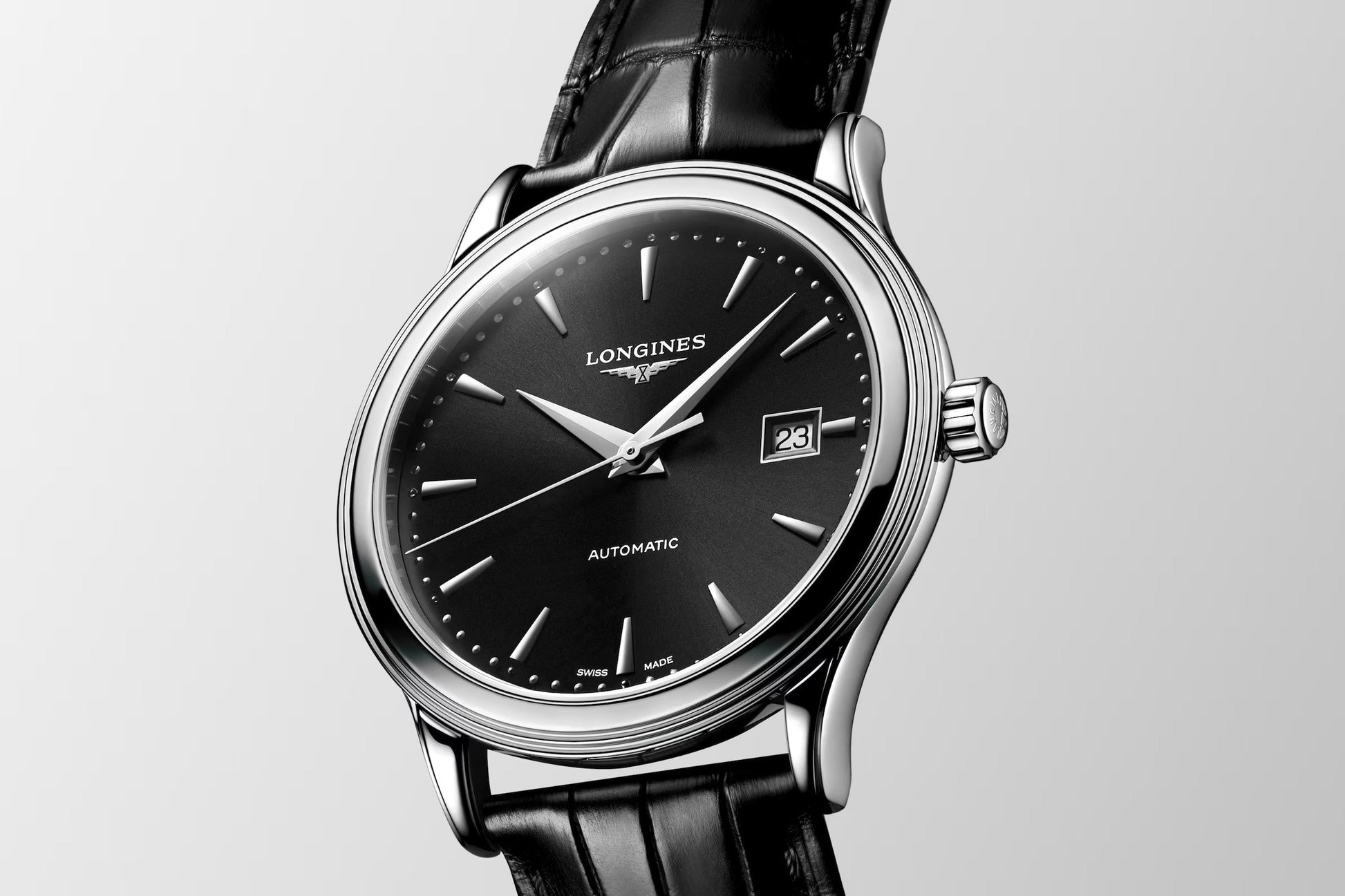 Relógio Longines Emblematic L4.984.4.59.2 - Automático 40mm