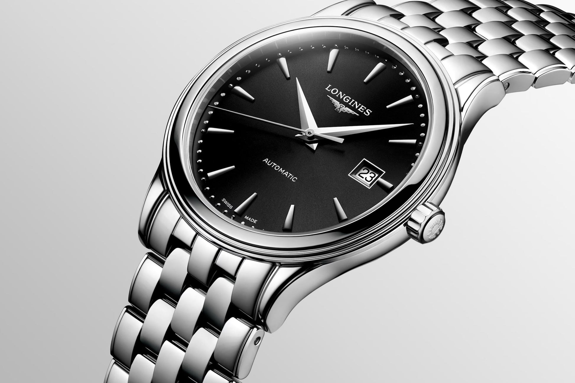 Relógio Longines Emblematic L4.984.4.59.6 - Automático 40mm
