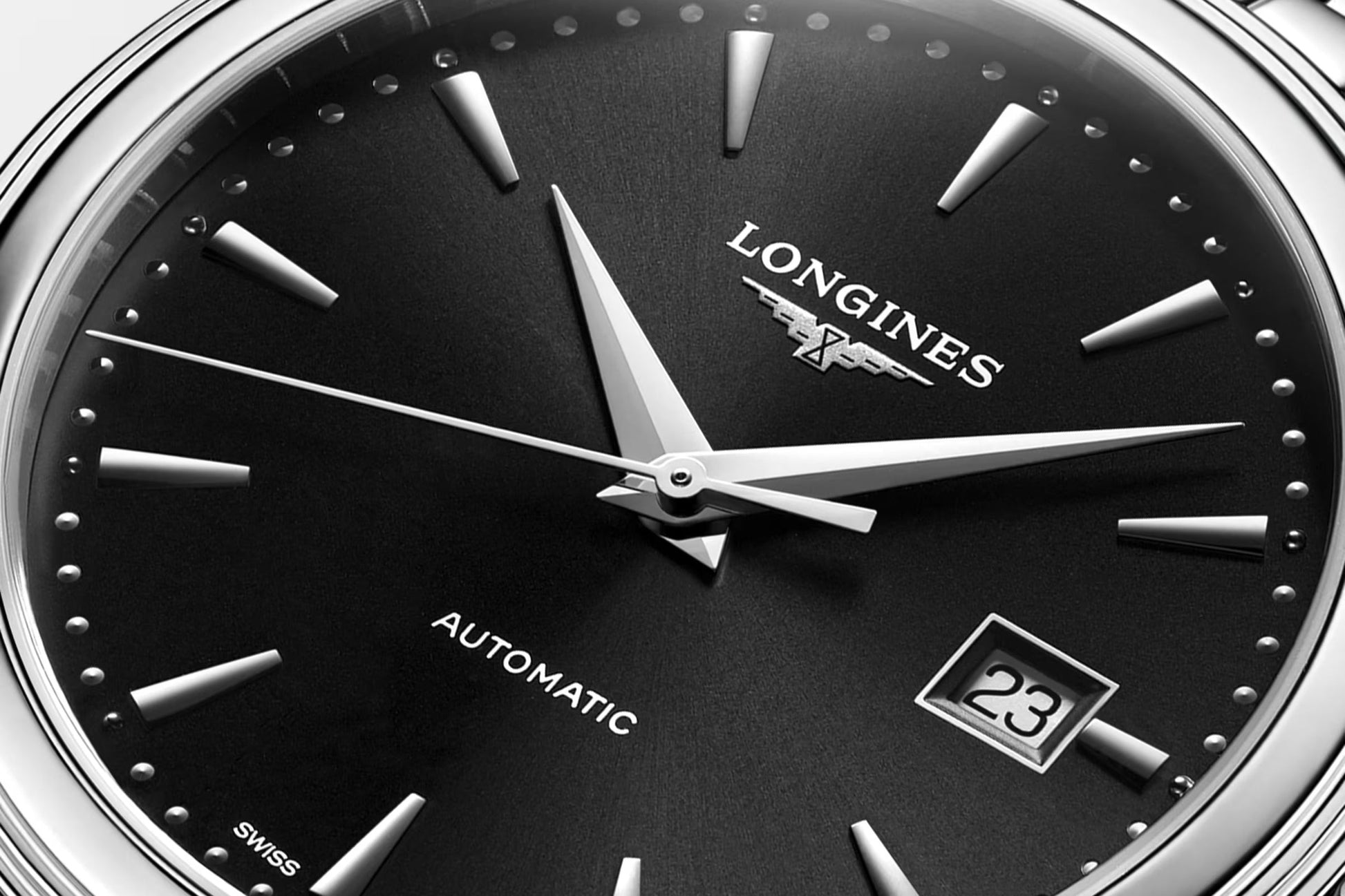 Relógio Longines Emblematic L4.984.4.59.6 - Automático 40mm