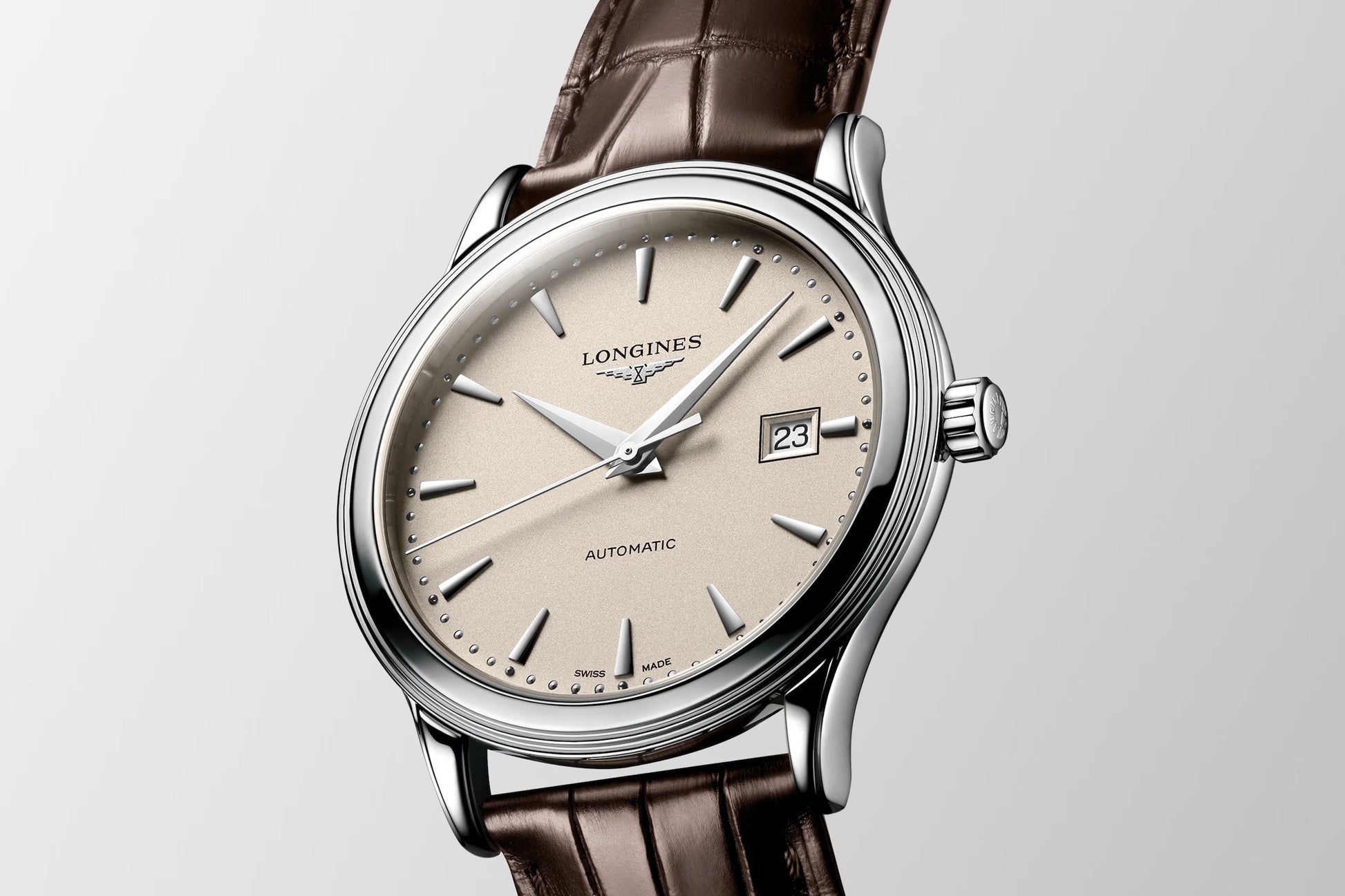 Relógio Longines Emblematic L4.984.4.79.2 - Automático 40mm