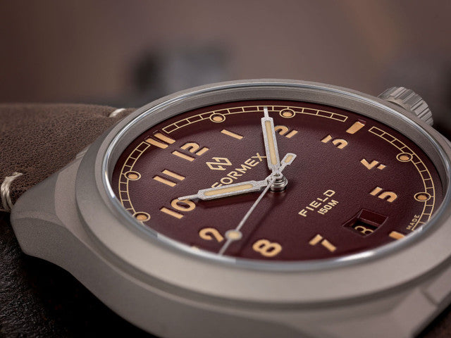 Relógio Formex FIELD Automático Mahogany Red 40MM 0660.1.6573.722