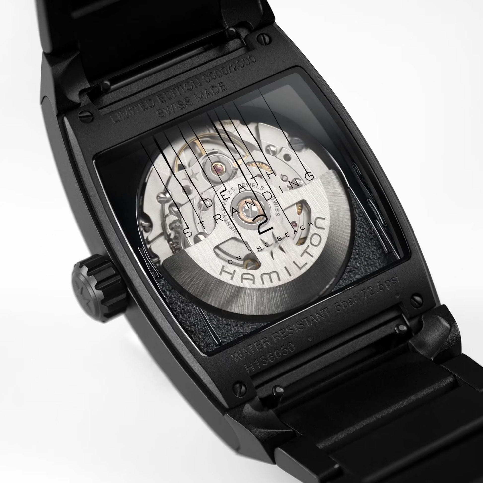 Hamilton American Classic Titânio Boulton Death Stranding 2 Limited Edition Automático | 36mm x 48mm | H13605130