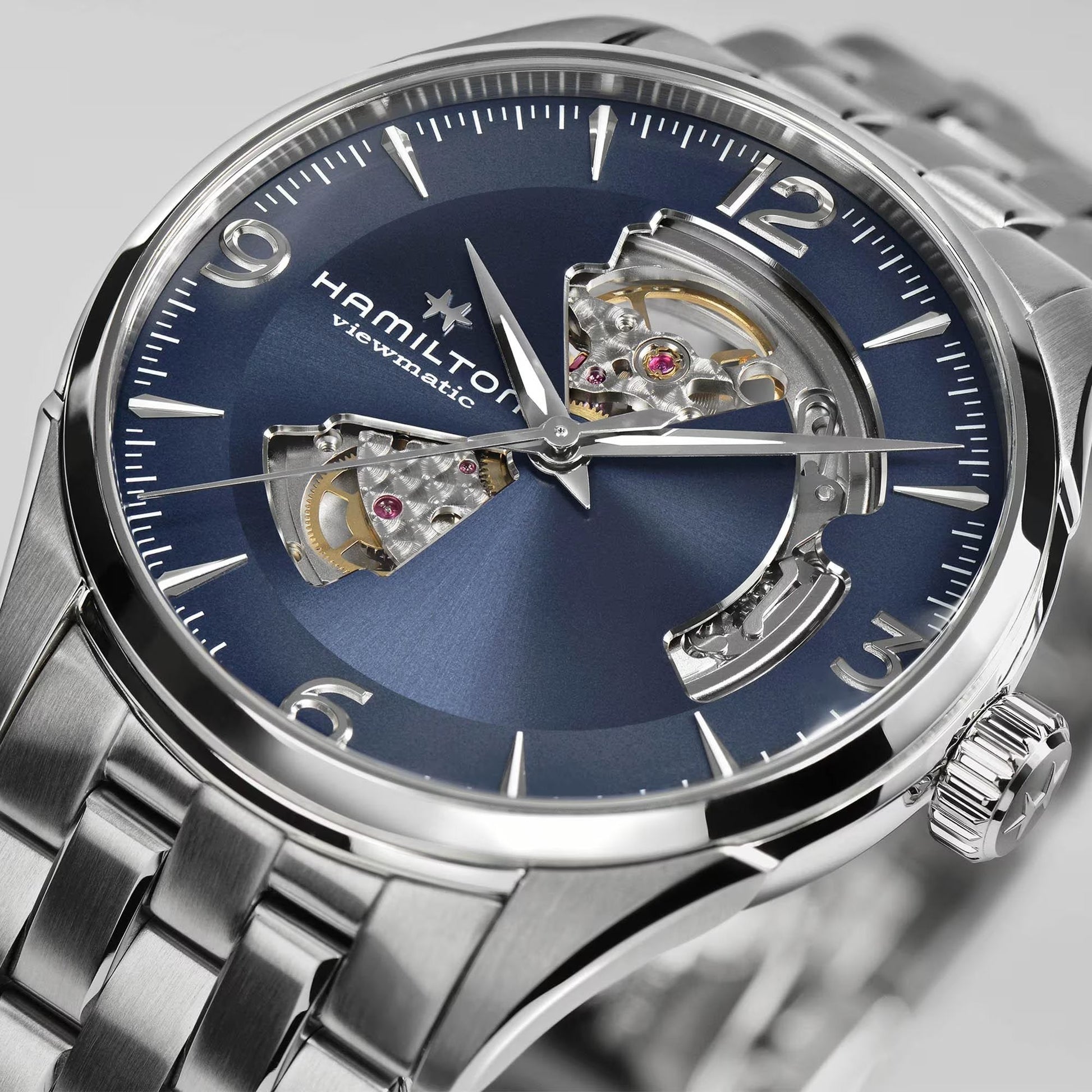 Hamilton JAZZMASTER OPEN HEART H32705141 - Automático 42mm