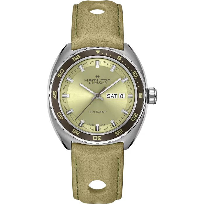 Hamilton AMERICAN CLASSIC PAN EUROP DAY DATE AUTO - Automático 42mm - H35445860