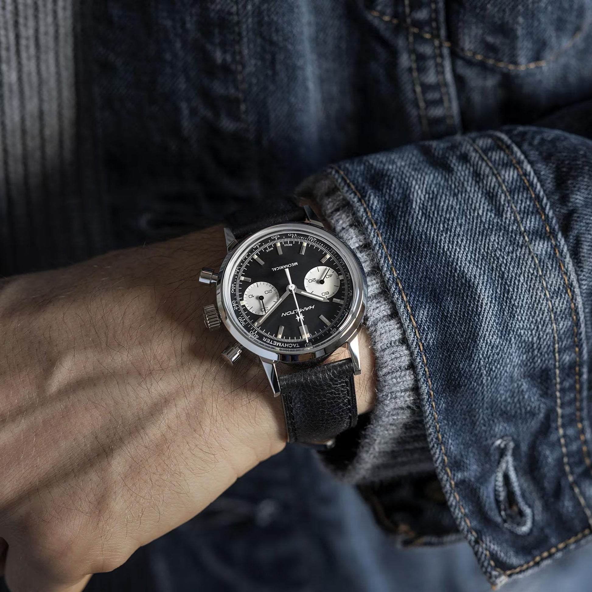 Hamilton American Classic Intra-Matic Chronograph H Mecânico 40mm H38429730