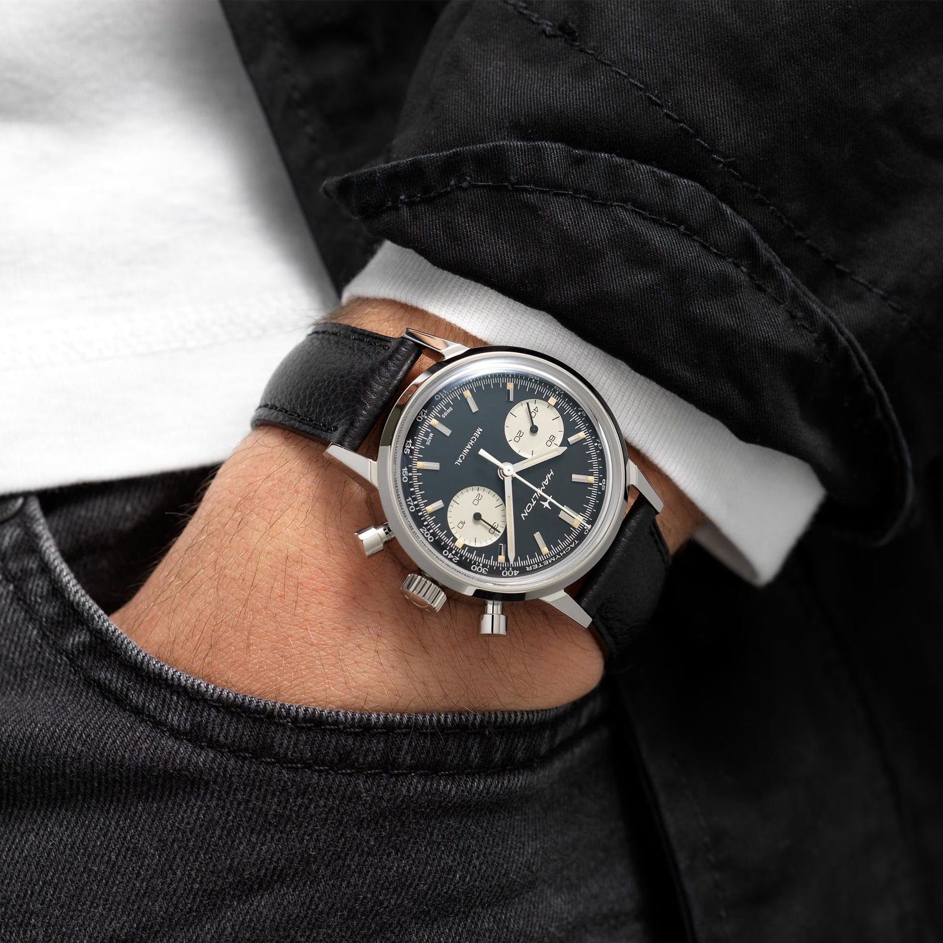 Hamilton American Classic Intra-Matic Chronograph H Mecânico 40mm H38429730