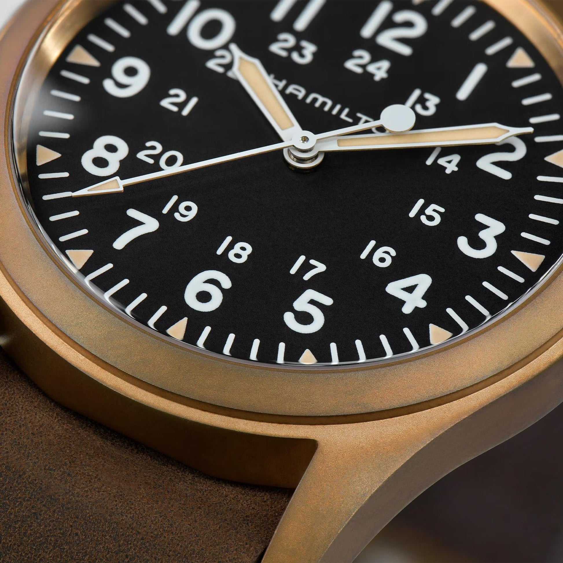 Hamilton KHAKI FIELD MECHANICAL BRONZE H69459530 - 38mm