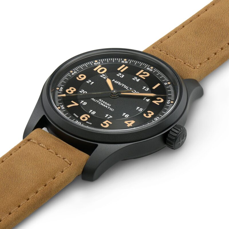 Relógio Hamilton Khaki Field Titanium H70665533 -  Automático 42mm