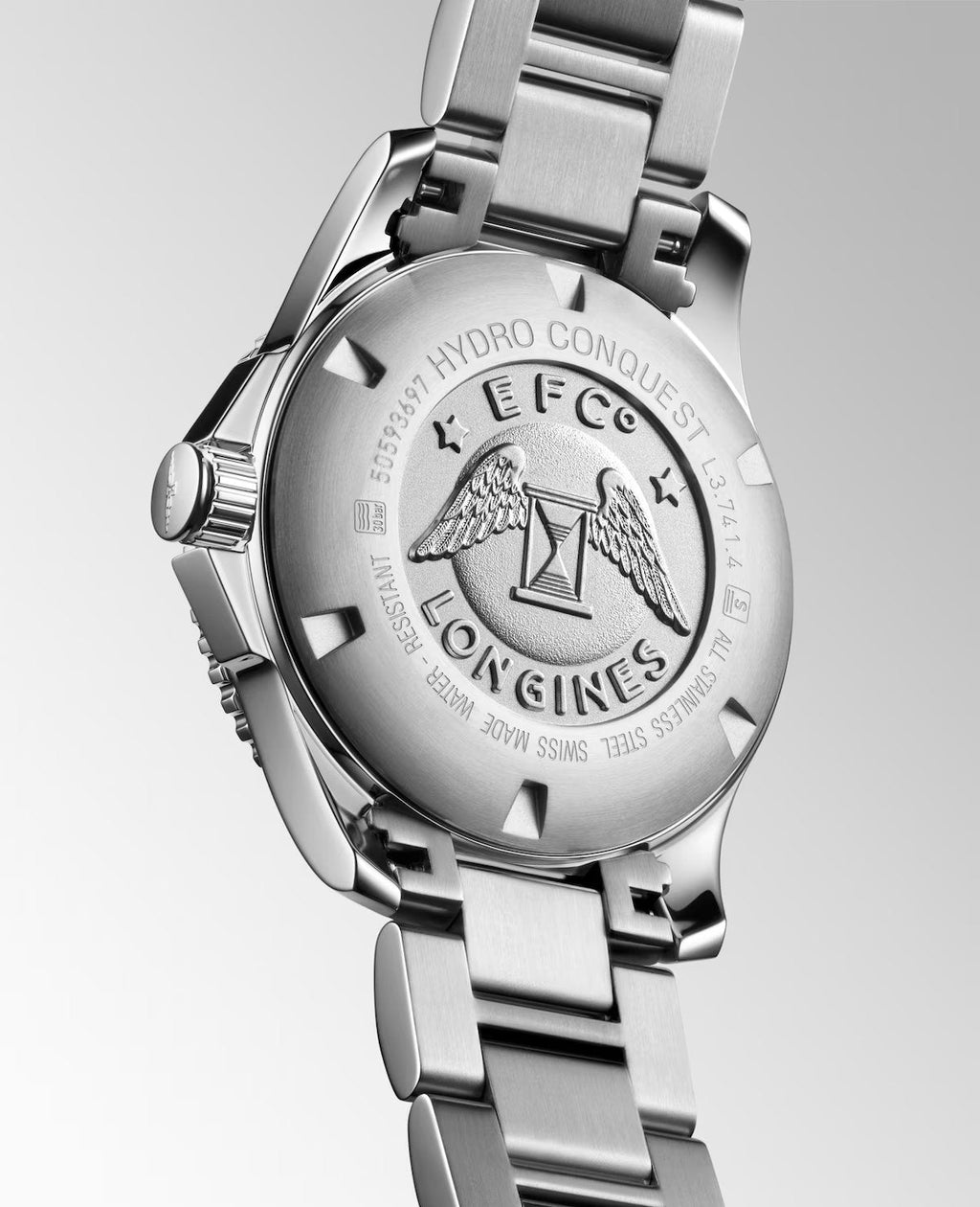 Relógio Longines Hydroconquest L3.741.4.96.6 - Automático- 39mm