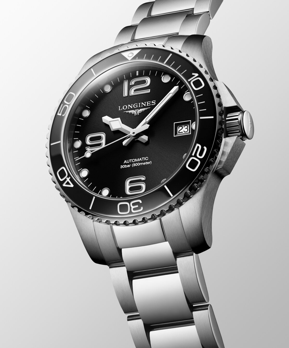 Relógio Longines Hydroconquest L3.780.4.56.6 - Automático- 39mm