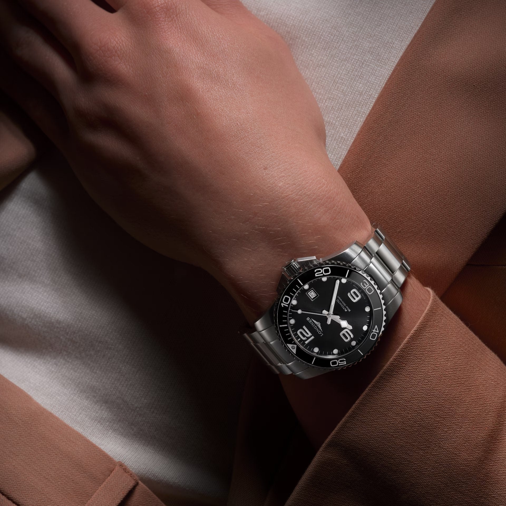 Relógio Longines Hydroconquest L3.782.4.56.6 - 43mm - Automático