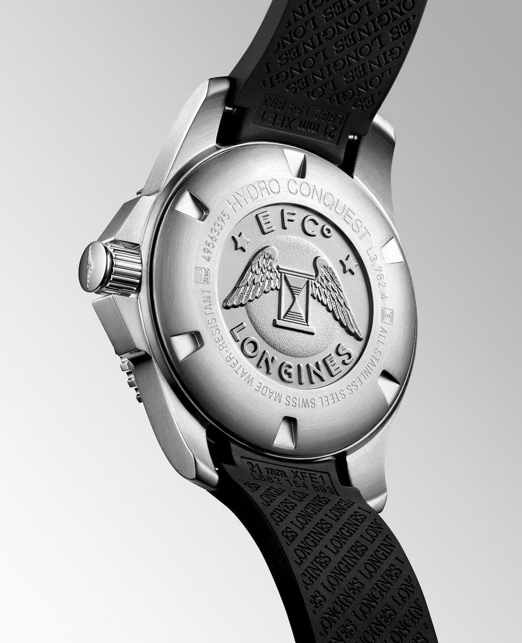 Relógio Longines Hydroconquest L3.782.4.56.9 - Automático 43mm