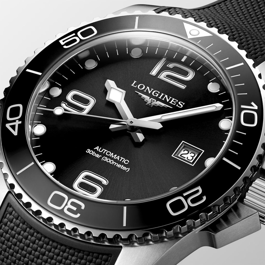 Relógio Longines Hydroconquest L3.782.4.56.9 - Automático 43mm