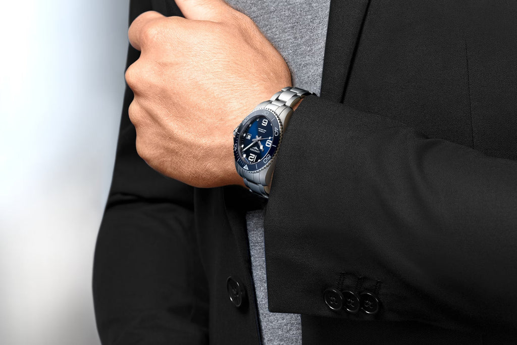 Relógio Longines HYDROCONQUEST L3.782.4.96.6 - Automático 43mm