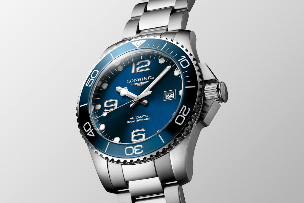 Relógio Longines HYDROCONQUEST L3.782.4.96.6 - Automático 43mm