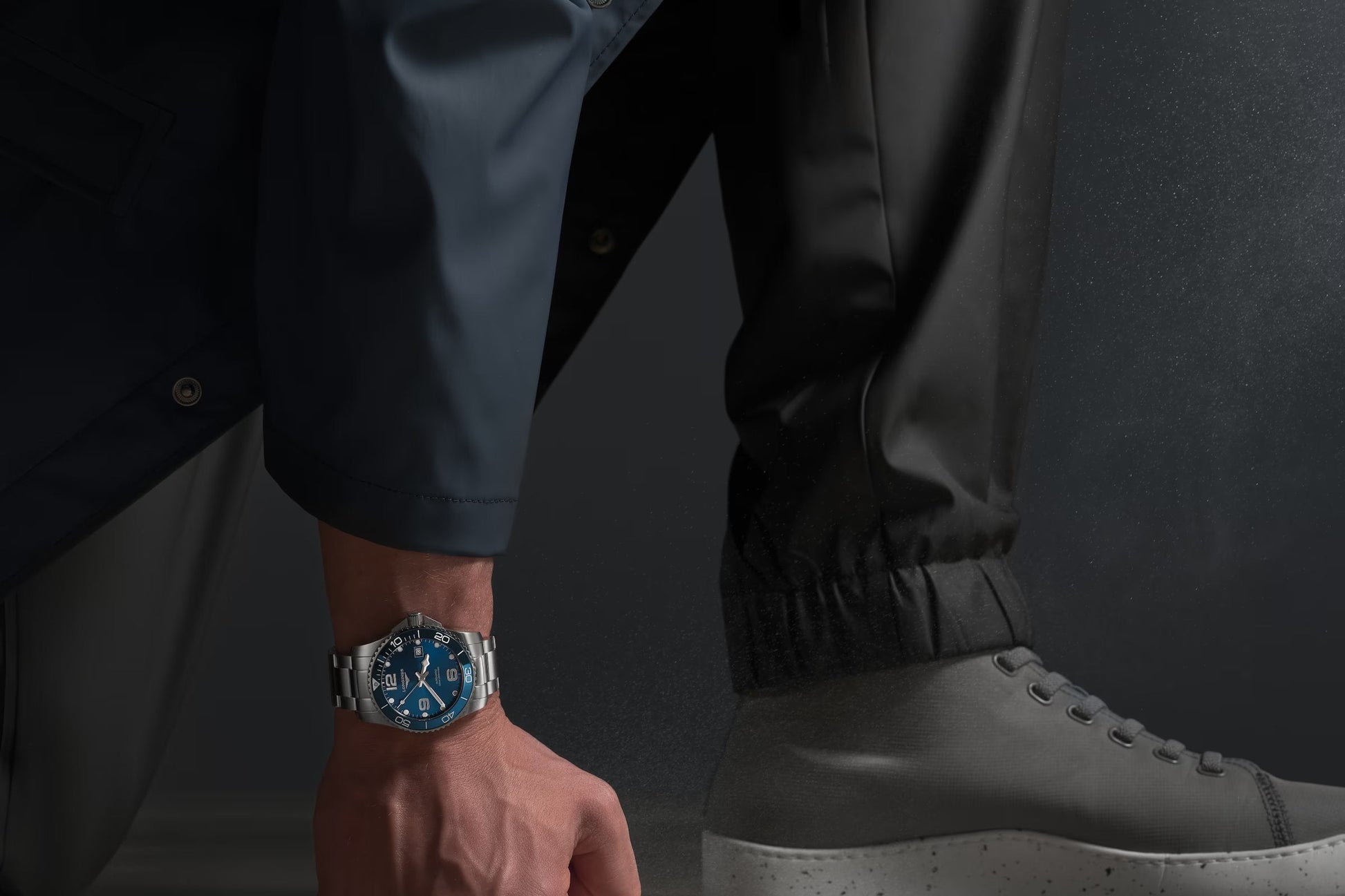 Relógio Longines HYDROCONQUEST L3.782.4.96.6 - Automático 43mm