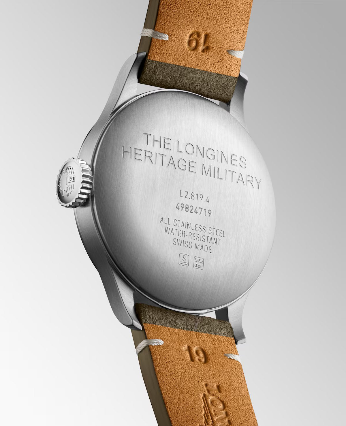 Relógio Longines HERITAGE MILITARY L28194932 Automático 38.5mm
