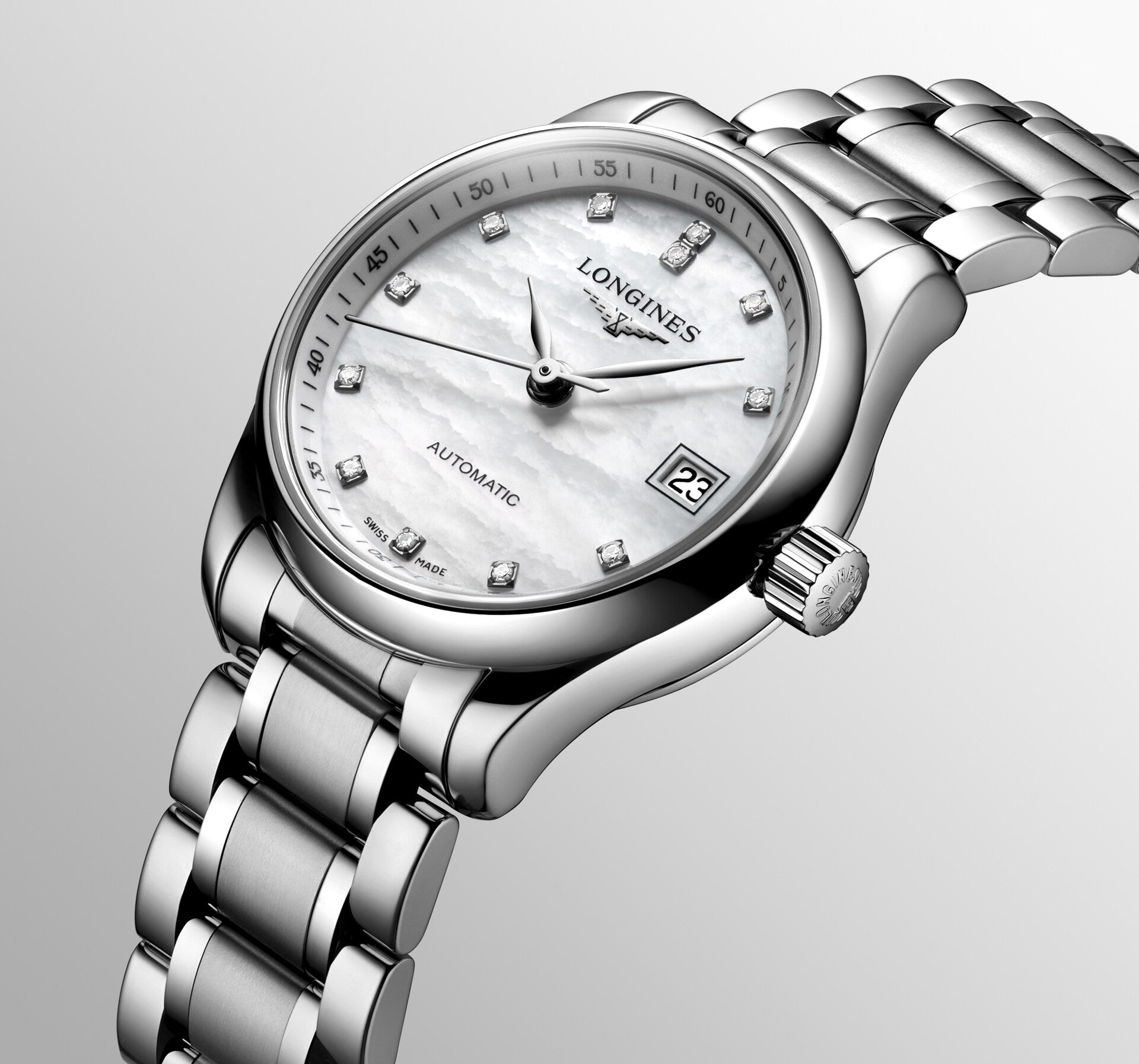 Relógio Feminino LONGINES MASTER COLLECTION L2.128.4.87.6 Automático 25.50mm