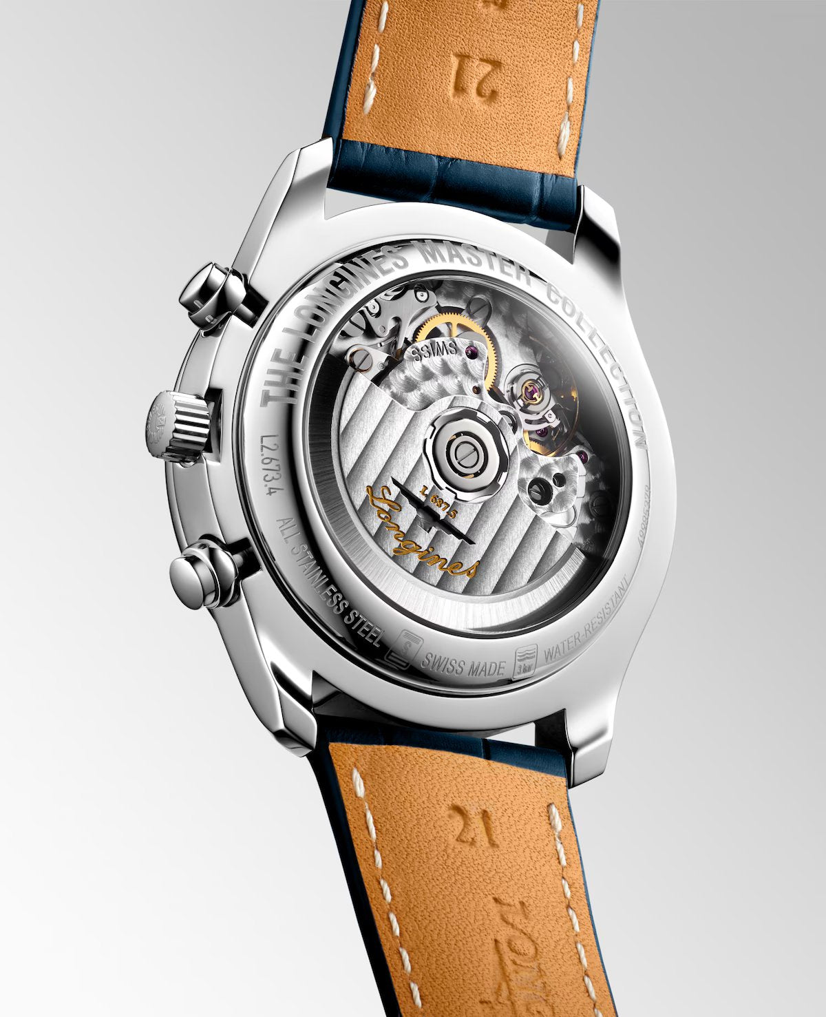 Relógio Longines MASTER COLLECTION CHRONO MOONPHASE L2.673.4.71.2