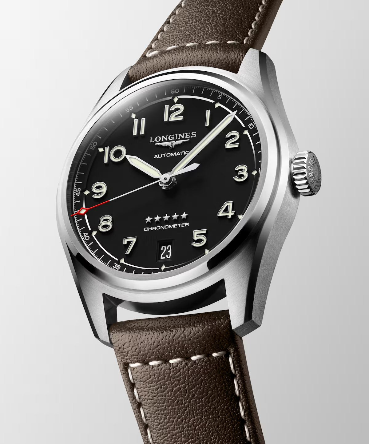 Relógio Longines Spirit L3.410.4.53.0 - Automático - 37mm Unissex