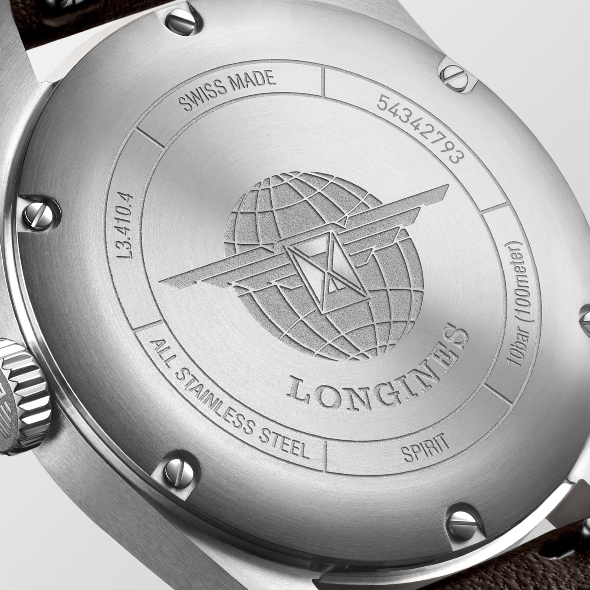 Relógio Longines Spirit L3.410.4.53.0 - Automático - 37mm Unissex