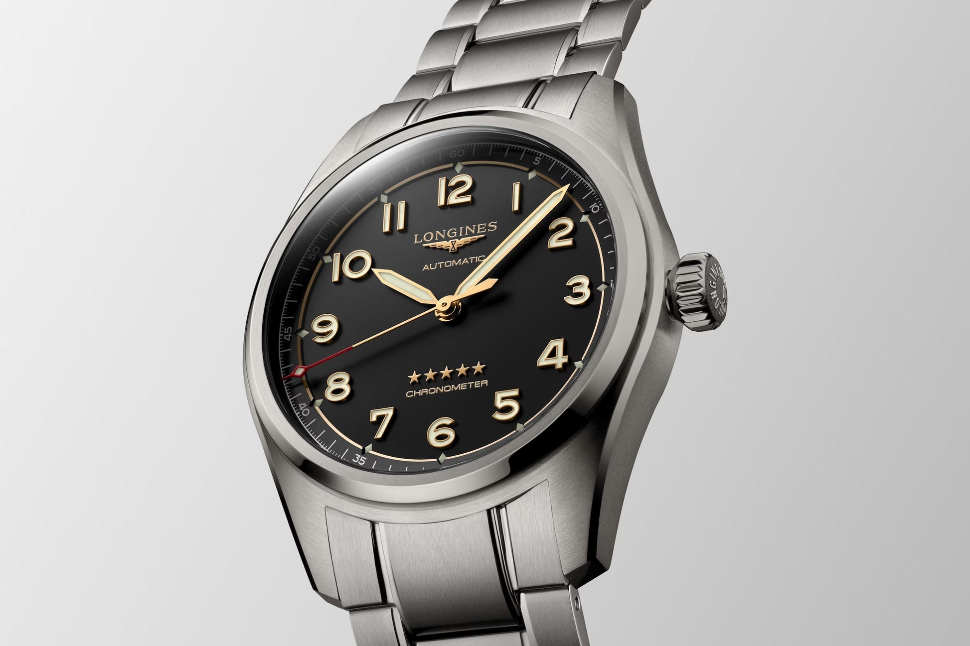 Relógio Longines Spirit L3.811.1.53.6 - Automático - 42mm