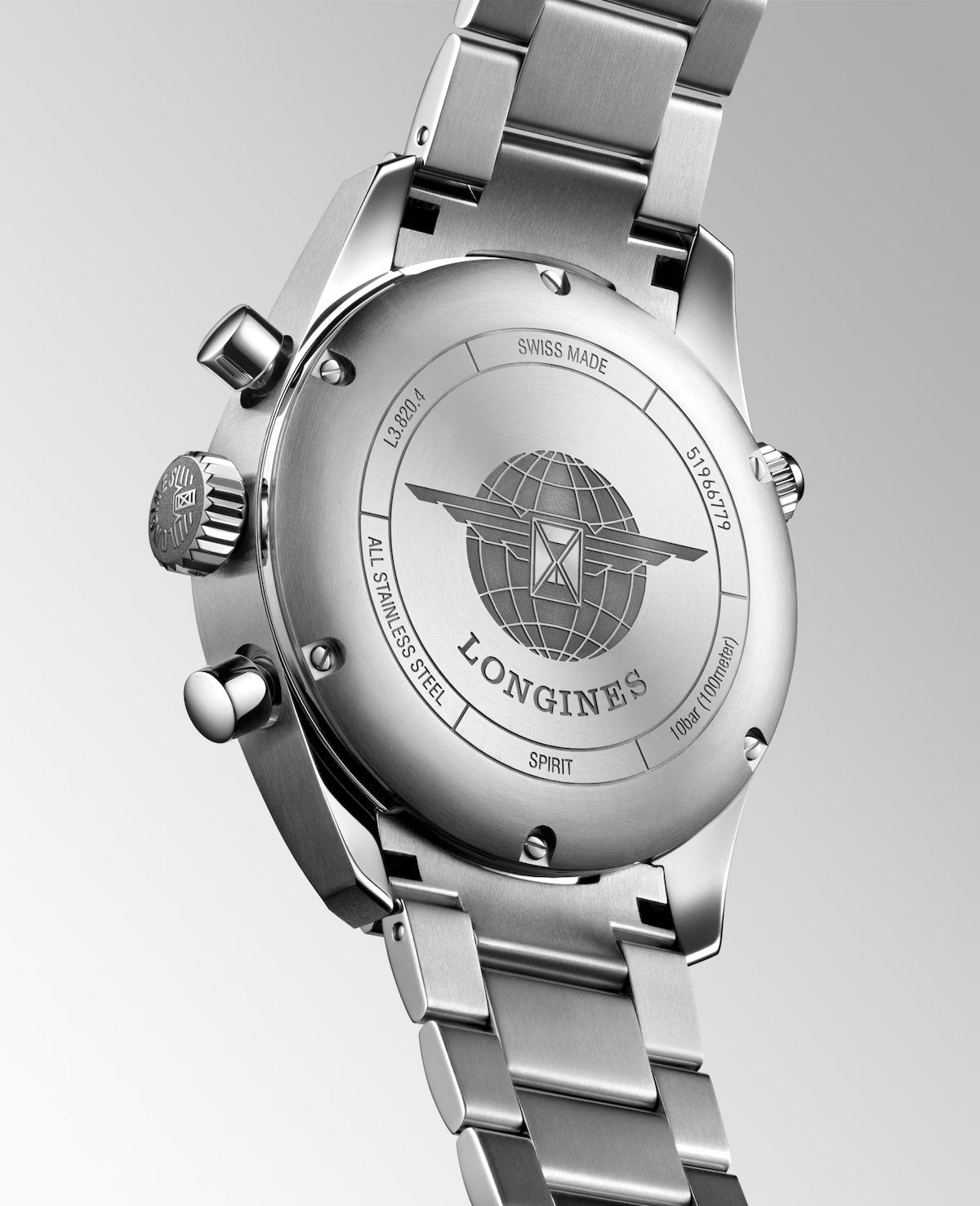 Relógio Longines SPIRIT L3.820.4.93.6 - Automático 42mm