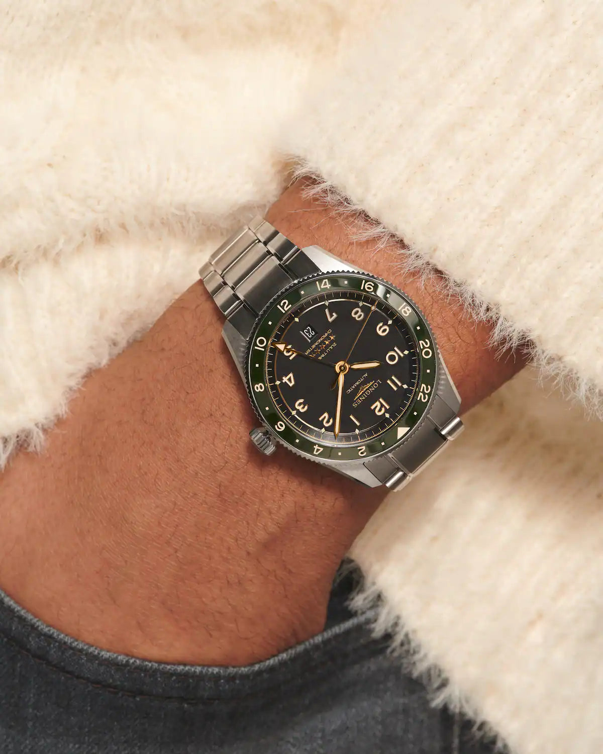 Relógio Longines SPIRIT ZULU TIME L3.812.4.63.6 - Automático 42mm
