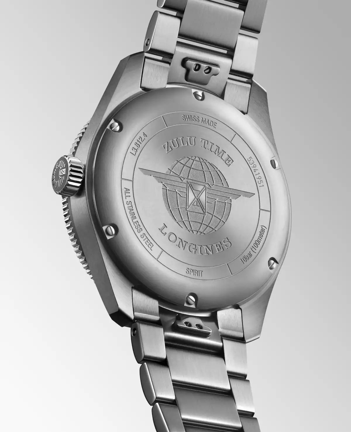 Relógio Longines SPIRIT ZULU TIME L3.812.4.63.6 - Automático 42mm