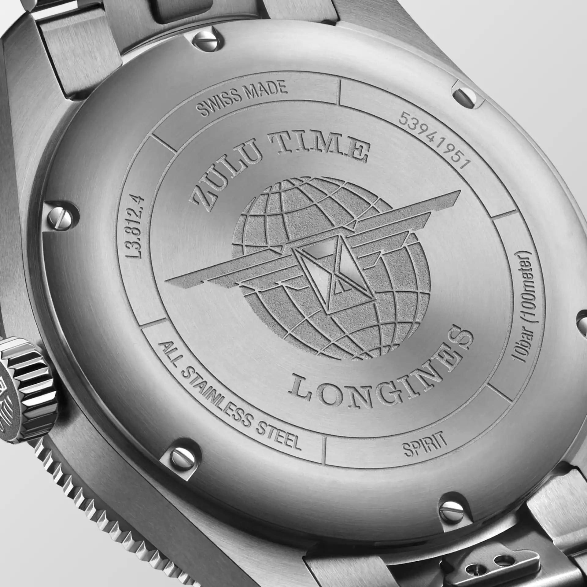 Relógio Longines SPIRIT ZULU TIME L3.812.4.63.6 - Automático 42mm