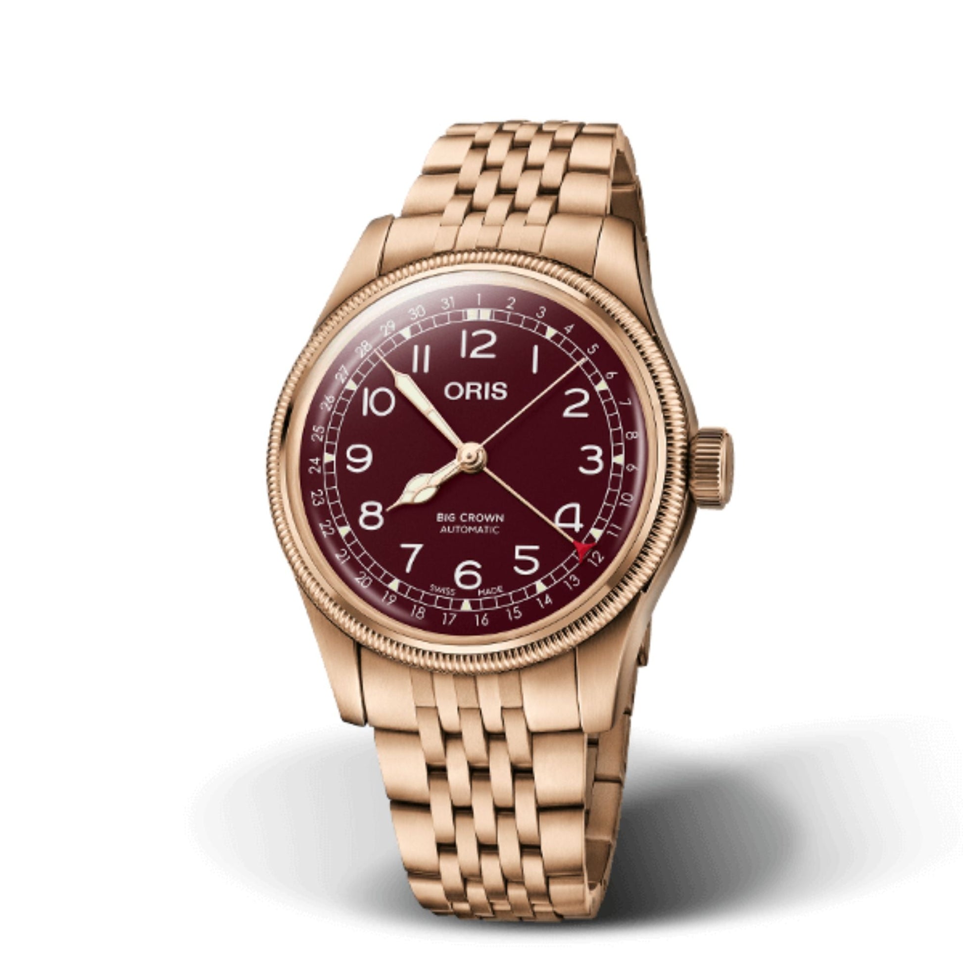 Relógio Oris BIG CROWN BRONZE POINTER DATE - Automático - 40mm