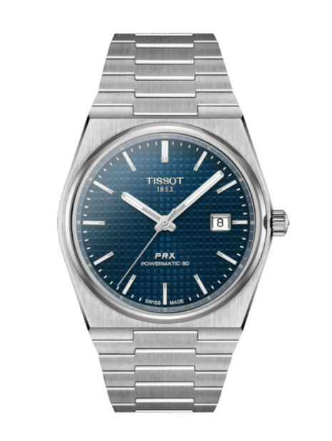 Relógio Tissot PRX Powermatic 80 Azul T137.407.11.041.00