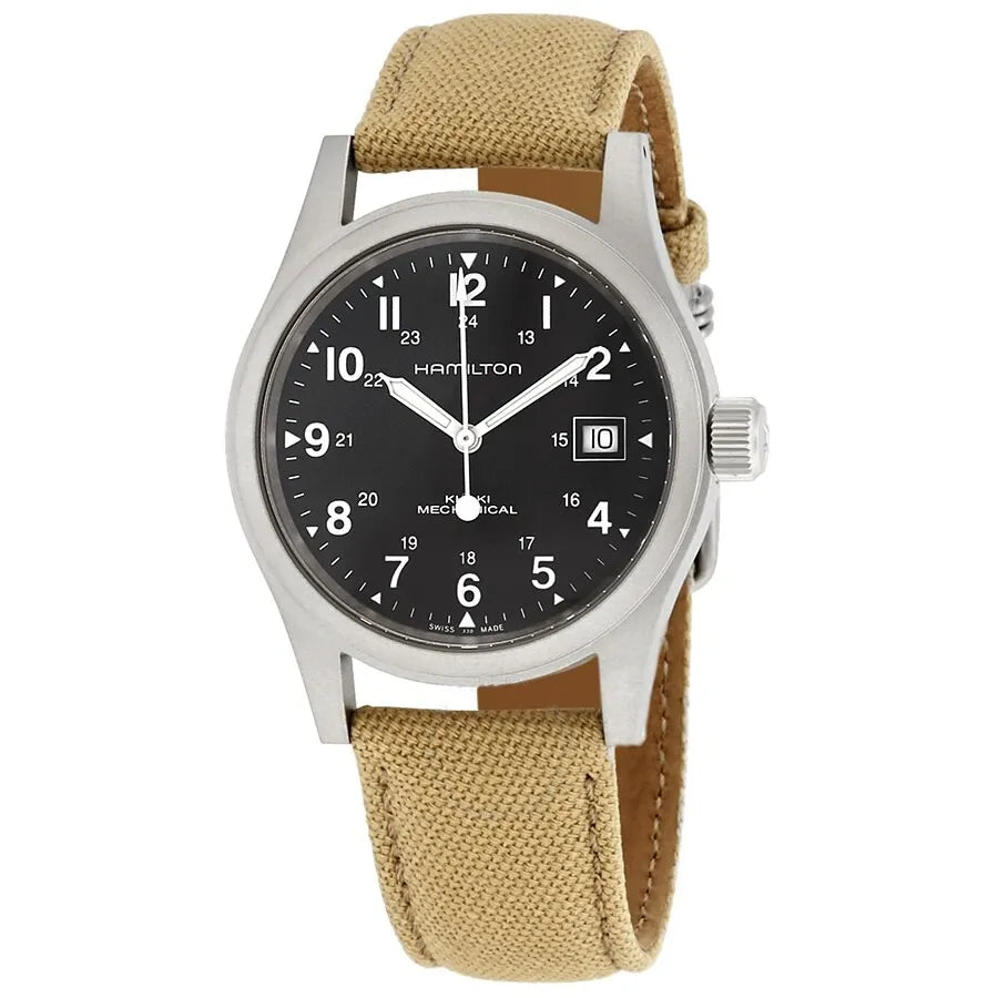 Relógio Hamilton Khaki Field Hand Wind H69439933 - Mecânico 38mm