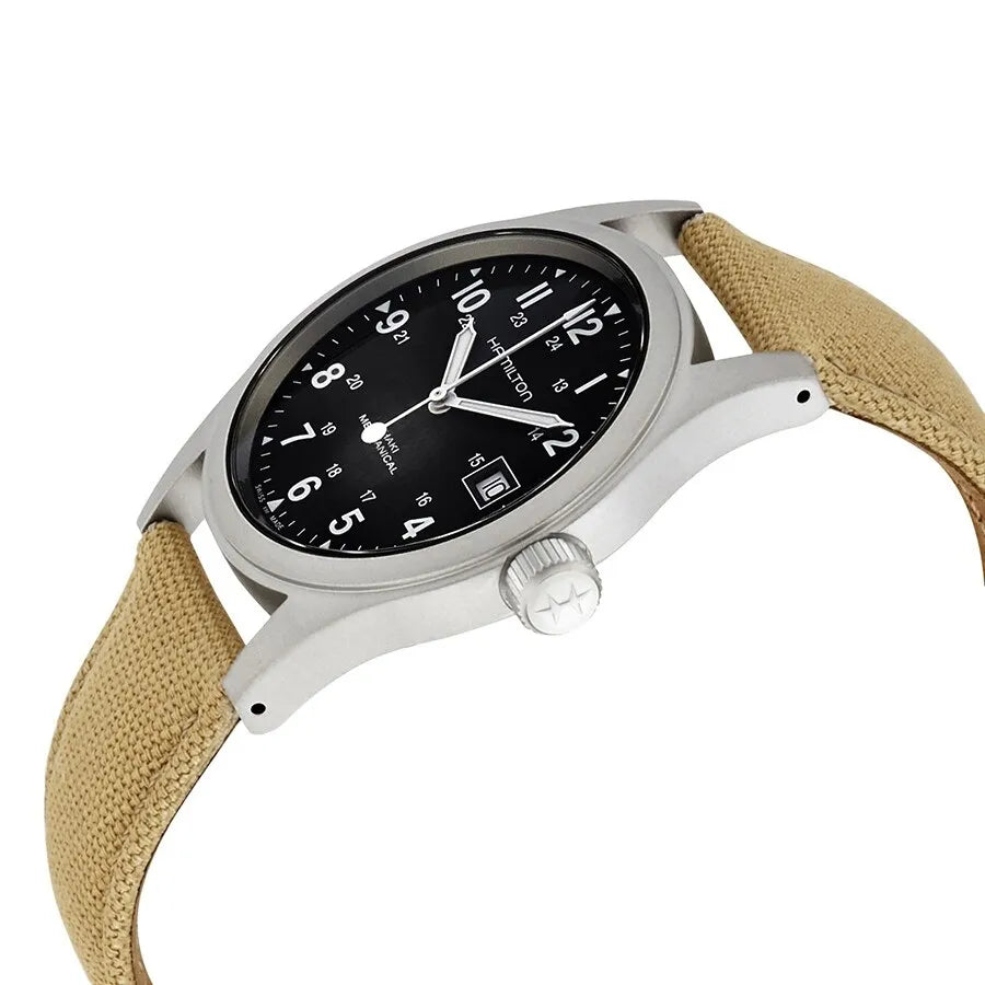 Relógio Hamilton Khaki Field Hand Wind H69439933 - Mecânico 38mm