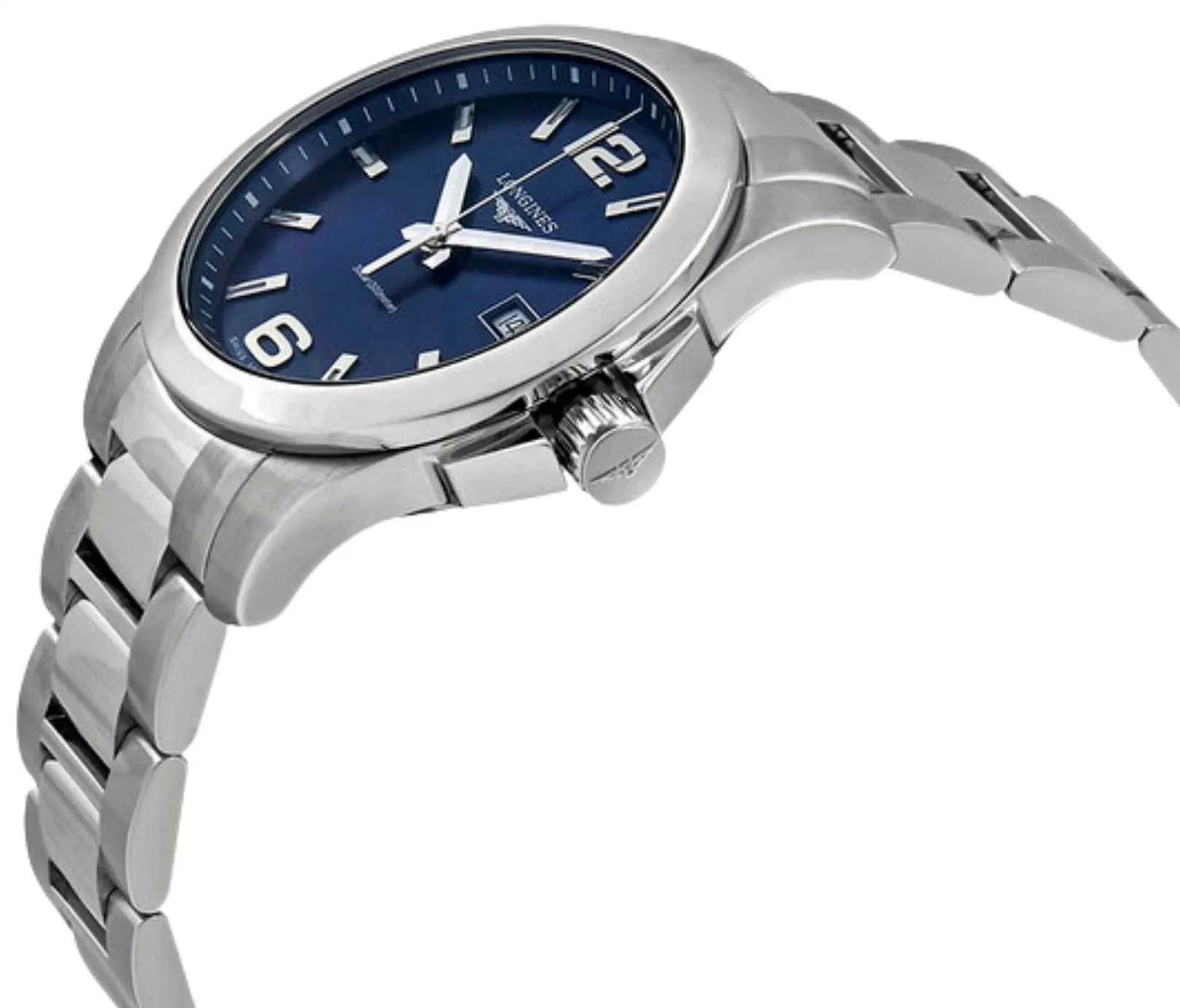 Relógio Longines Conquest L3.759.4.96.6 - Quartzo 41mm