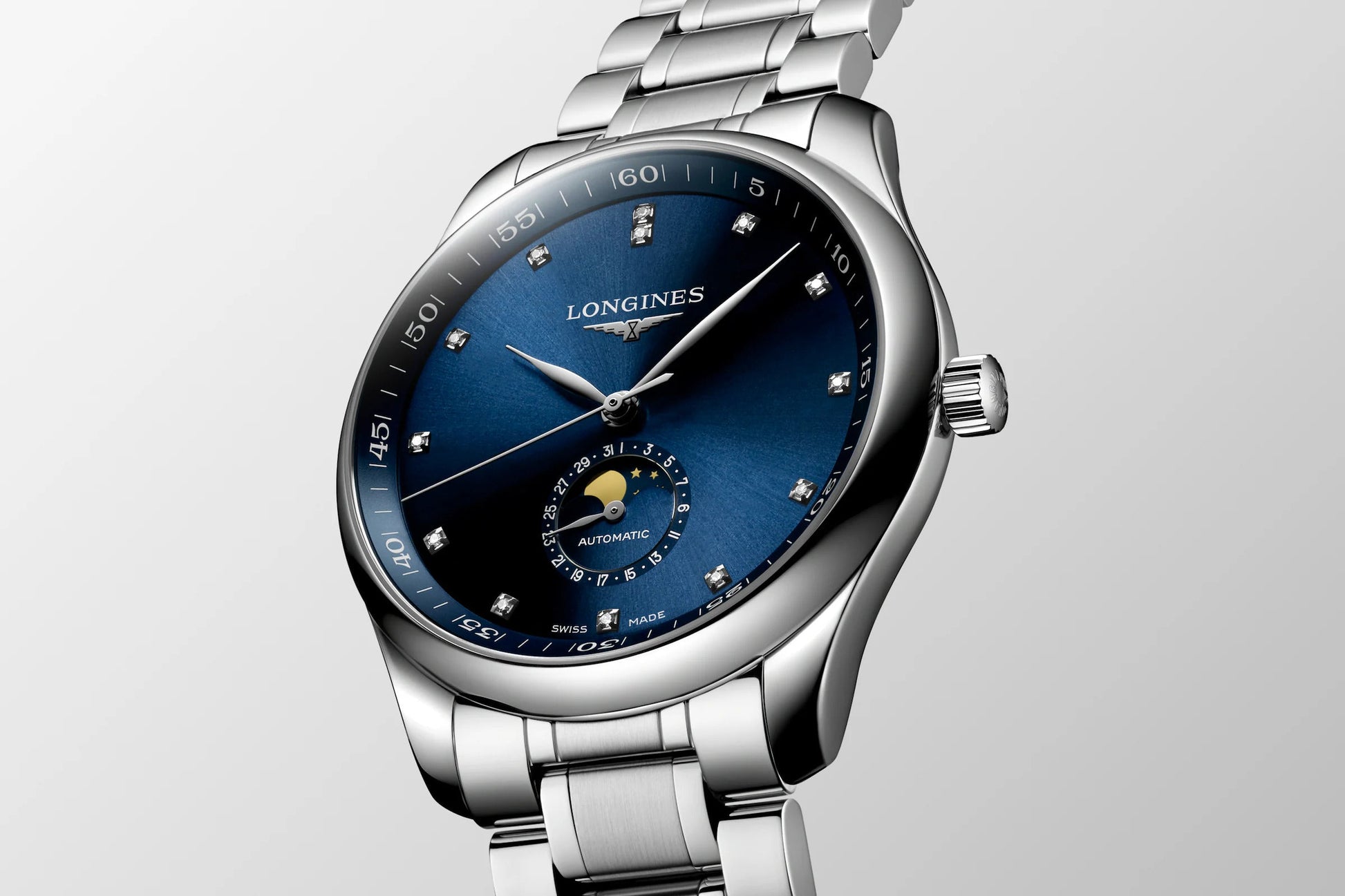 Relógio Longines Character L2.919.4.97.6 - Automático 42mm