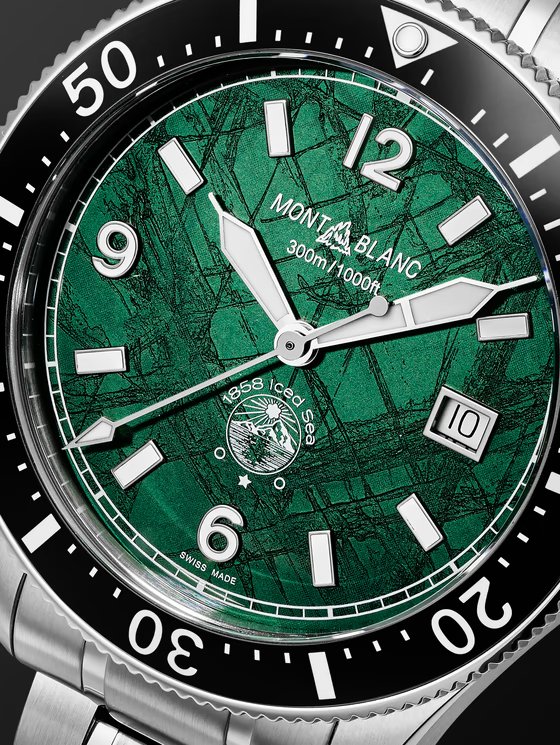 Relógio Montblanc 1858 Iced Sea Automático MB130810