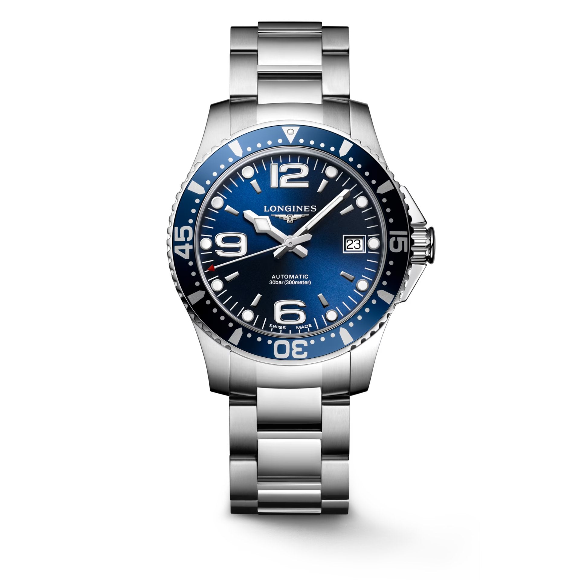 Relógio Longines Hydroconquest L3.741.4.96.6 - Automático- 39mm